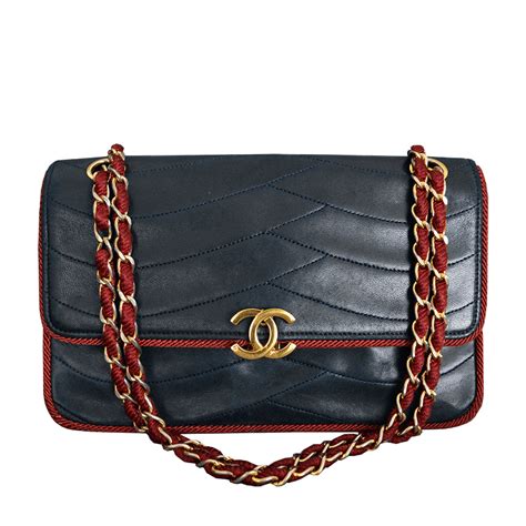 borse chanel vintage anni 70'|Chanel bag logo.